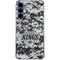 NHL Los Angeles Kings Camo Galaxy A35 5G Clear Case